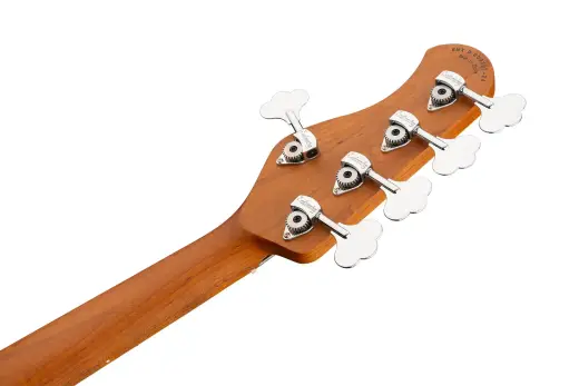 MetroExpress 21-Fret Hybrid P/J 5-String Bass with Gigbag - Sage Green Metallic