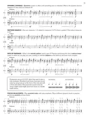 Sound Sight-Reading for Concert Band 1 - Battery Percussion - Book