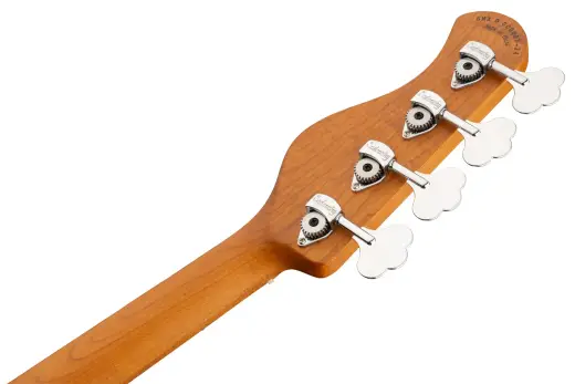 MetroExpress 21-Fret Hybrid P/J 4-String Bass with Gigbag - Candy Apple Red Metallic