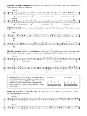 Sound Sight-Reading for Concert Band 1 - Trombone 2 - Book