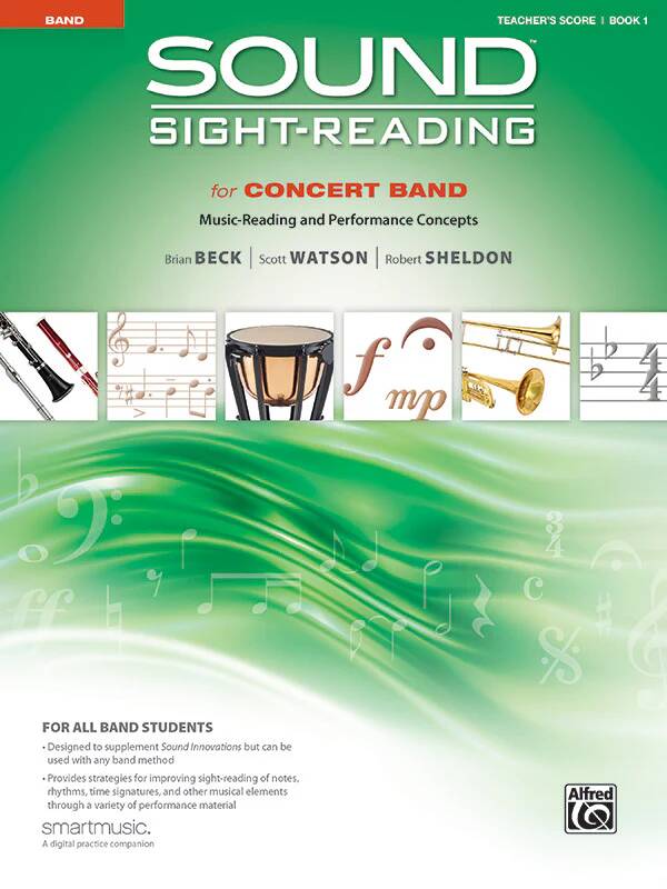 Sound Sight-Reading for Concert Band 1 - Techer\'s Score - Book