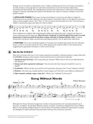 Sound Sight-Reading for Concert Band 1 - Techer\'s Score - Book