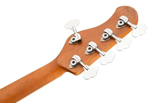 MetroExpress 21-Fret Hybrid P/J 5-String Bass with Gigbag - Silver Metallic