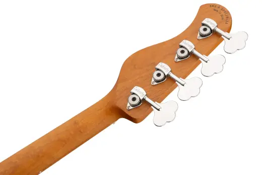 MetroExpress 21-Fret Hybrid P/J 4-String Bass with Gigbag - Sage Green Metallic