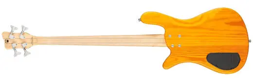 RockBass Streamer Standard 4-String Bass Guitar with Gig Bag - Honey Violin Transparent Satin