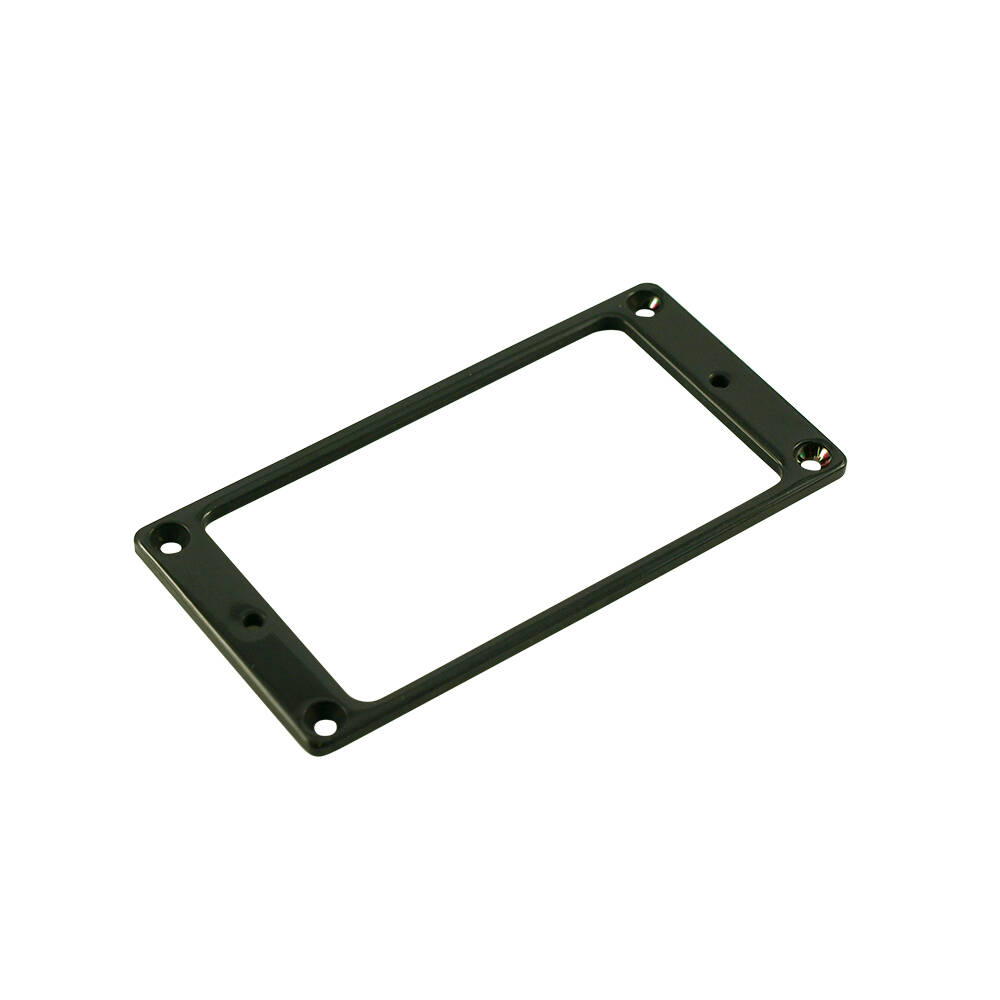 Low Profile Metal Humbucker Pickup Mounting Ring - Black