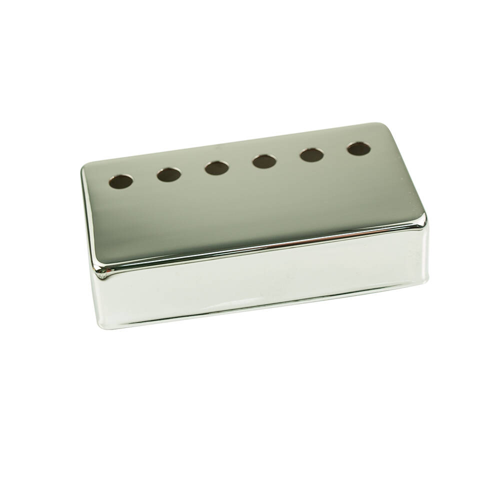 52 mm Brass Open Humbucker Pickup Cover - Chrome