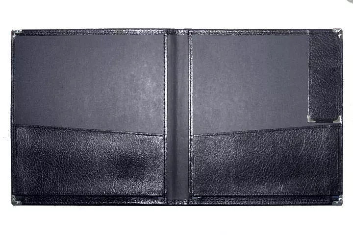 Deluxe Band Folder with Pencil Pocket (Black)