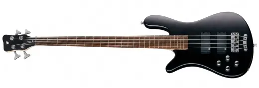 Warwick - RockBass Streamer Standard 4-String Left-Handed Bass Guitar - Nirvana Black Transparent Satin
