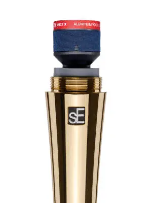 V7 Handheld Dynamic Mic - Gold