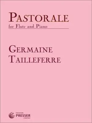 Theodore Presser - Pastorale - Tailleferre  - Flute/Piano - Sheet