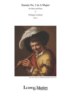 Theodore Presser - Sonata No. 1 in A Major, IPG 9 - Gaubert - Flute/Piano - Sheet