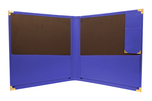 Deluxe Band Folder with Pencil Pockets (Blue)