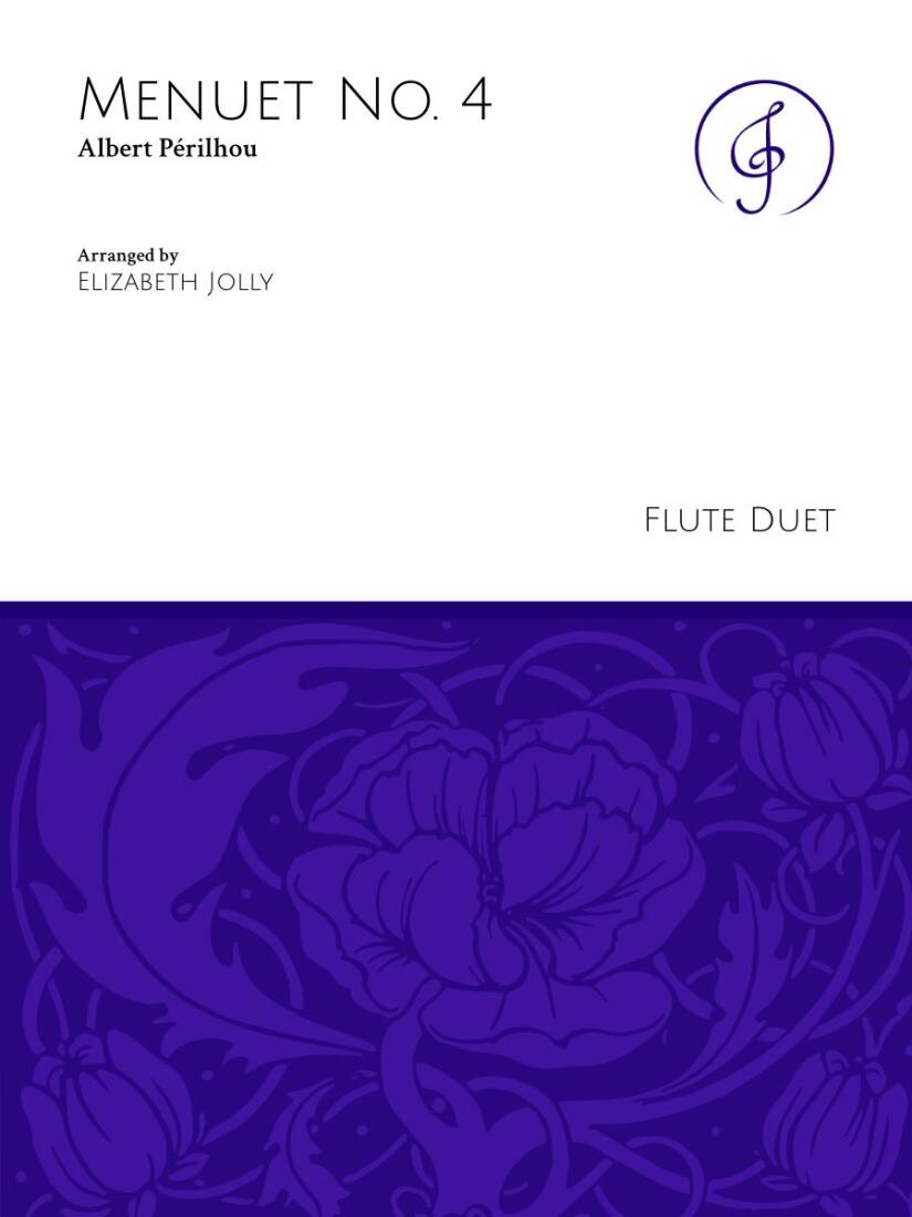 Menuet No. 4 - Perilhou/Jolly - Flute Duet