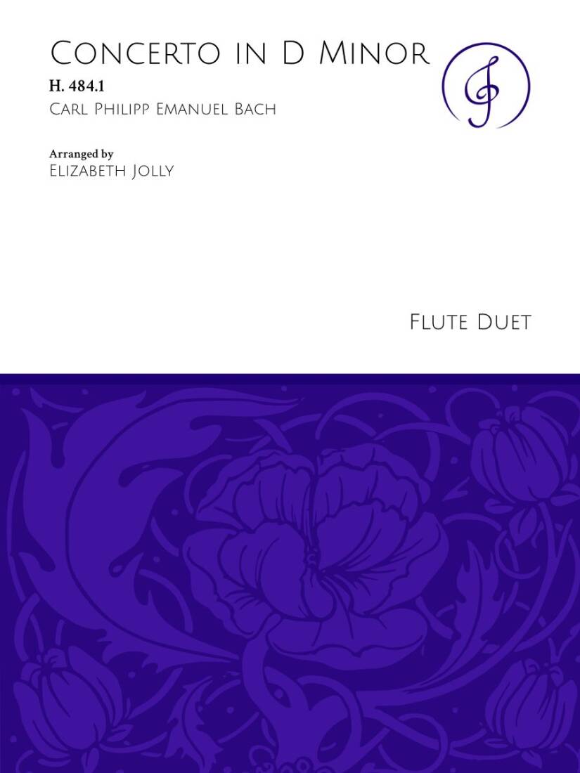 Concerto in D Minor, H. 484.1 - Bach/Jolly - Flute Duet