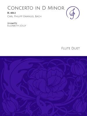 Jolly Music LLC - Concerto in D Minor, H. 484.1 - Bach/Jolly - Flute Duet