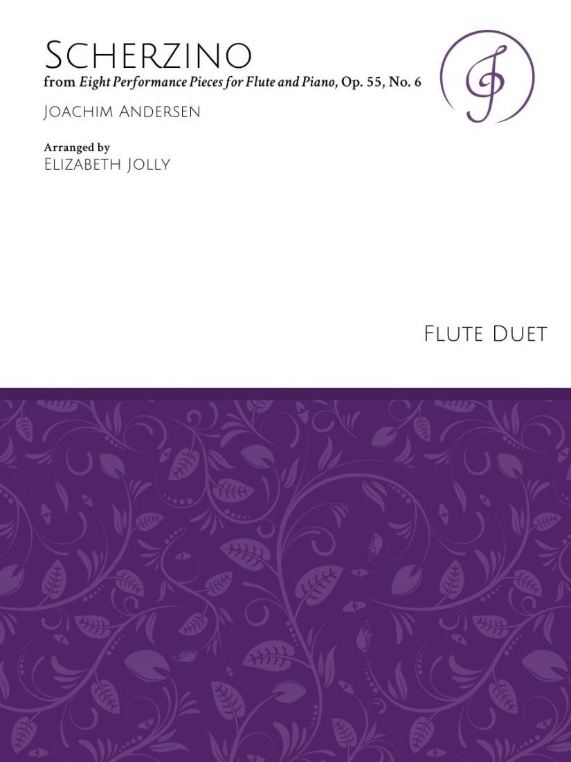 Scherzino from Eight Pieces, Op. 55 No. 6 - Andersen/Jolly - Flute Duet