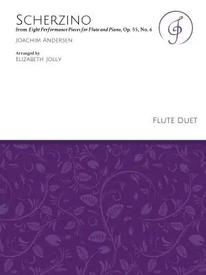 Jolly Music LLC - Scherzino from Eight Pieces, Op. 55 No. 6 - Andersen/Jolly - Flute Duet
