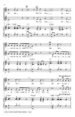 Little Voice (Main Title Theme) - Bareilles/Snyder - Choral Octavo - 2-Pt Accompanied