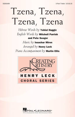 Hal Leonard - Tzena, Tzena, Tzena, Tzena - Miron/Leck/Ellis - Choral Octavo - SSA Accompanied