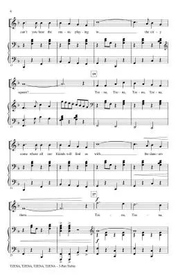 Tzena, Tzena, Tzena, Tzena - Miron/Leck/Ellis - Choral Octavo - SSA Accompanied