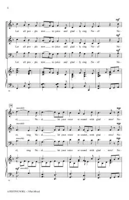 A Festive Noel - Johnson - Choral Octavo - 3-Pt Mixed Accompanied