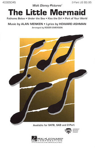 The Little Mermaid (Medley) - Emerson - Choral Octavo - SATB Accompanied