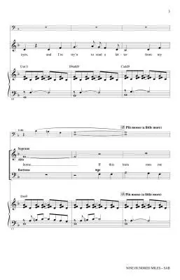 Nine Hundred Miles - Emerson - Choral Octavo - SAB Accompanied