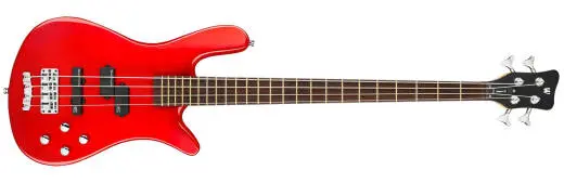 Warwick - RockBass Streamer LX 4-String Bass Guitar with Gig Bag - Red Metallic High Polish