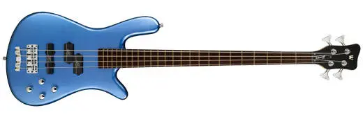 Warwick - RockBass Streamer LX 4-String Bass Guitar with Gig Bag - Blue Metallic High Polish