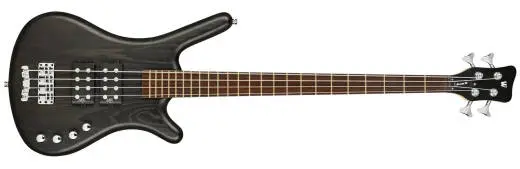 Warwick - RockBass Corvette $$ 4-String Bass Guitar with Gig Bag - Nirvana Black Transparent Satin
