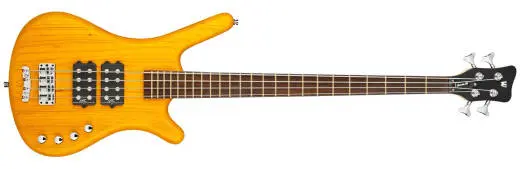 Warwick - RockBass Corvette $$ 4-String Bass Guitar with Gig Bag - Honey Violin Transparent Satin
