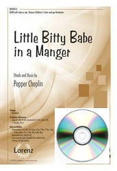 Lorenz Publishing Co. - Little Bitty Babe In A Manger - Choplin - CD