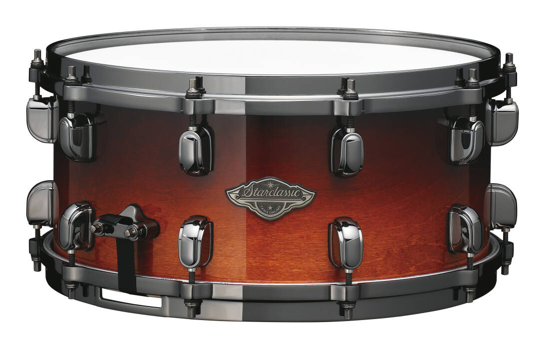 Starclassic Performer 6.5x14\'\' Snare Drum with Black Nickel Hardware - Dark Cherry Fade