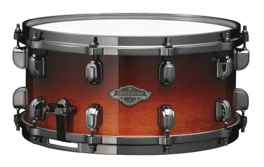 Tama - Starclassic Performer 6.5x14 Snare Drum with Black Nickel Hardware - Dark Cherry Fade