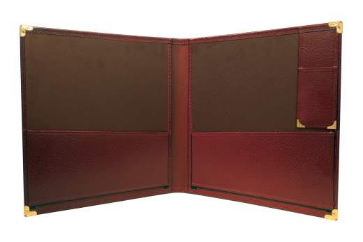 Deluxe Band Folder with Pencil Pockets (Maroon)