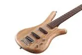 Teambuilt Pro Series Corvette Ash 5-String Bass Guitar - Antique Tobacco Transparent Satin