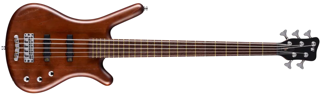 Pro Series Corvette Ash 5-String Bass Guitar - Antique Tobacco Transparent Satin