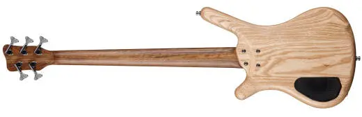 Teambuilt Pro Series Corvette Ash 5-String Bass Guitar - Antique Tobacco Transparent Satin