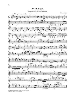 Violin Sonatas (Complete), Volumes 1-3 - Mozart/Seiffert - Violin/Piano