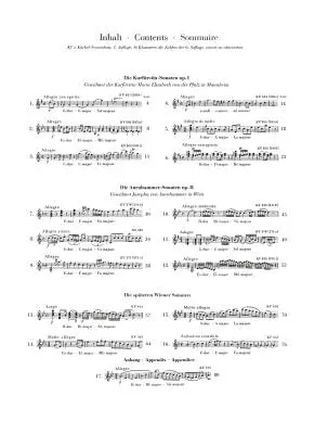 Violin Sonatas (Complete), Volumes 1-3 - Mozart/Seiffert - Violin/Piano