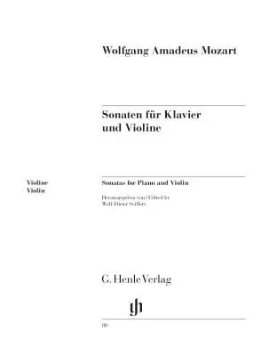 Violin Sonatas (Complete), Volumes 1-3 - Mozart/Seiffert - Violin/Piano