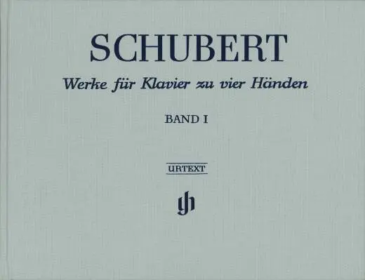 G. Henle Verlag - Works for Piano Four Hands, Volume 1 - Schubert/Kahl - 1P4H - Book/Hardcover