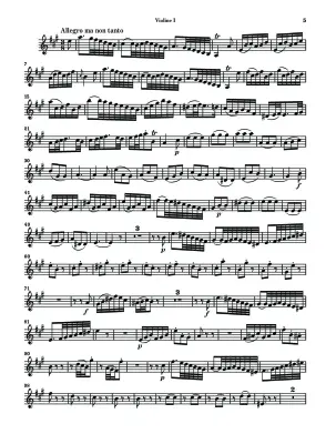 Harpsichord Concerto No. 4 in A Major, BWV 1055 - Bach - Chamber Ensemble - Parts