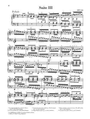 English Suite No. 3 in G Minor, BWV 808 - Bach/Scheideler - Piano - Sheet
