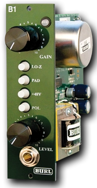 Discrete Class-A 500-Series Mic Preamp