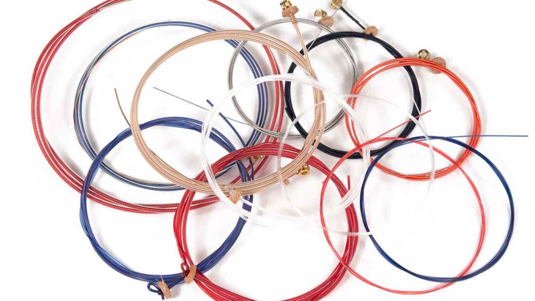 .060\'\' Red Monofilament Harp String