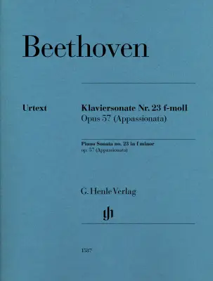 G. Henle Verlag - Piano Sonata No. 23 in F Minor Op. 57 Appassionata - Beethoven - Piano - Sheet