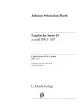 English Suite No. 2 A Minor BWV 807 - Bach/Scheideler - Piano - Sheet