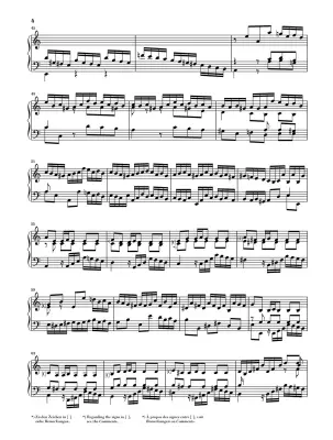 English Suite No. 2 A Minor BWV 807 - Bach/Scheideler - Piano - Sheet